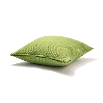 Herringborn Cushion Cover 450 X 450 Green