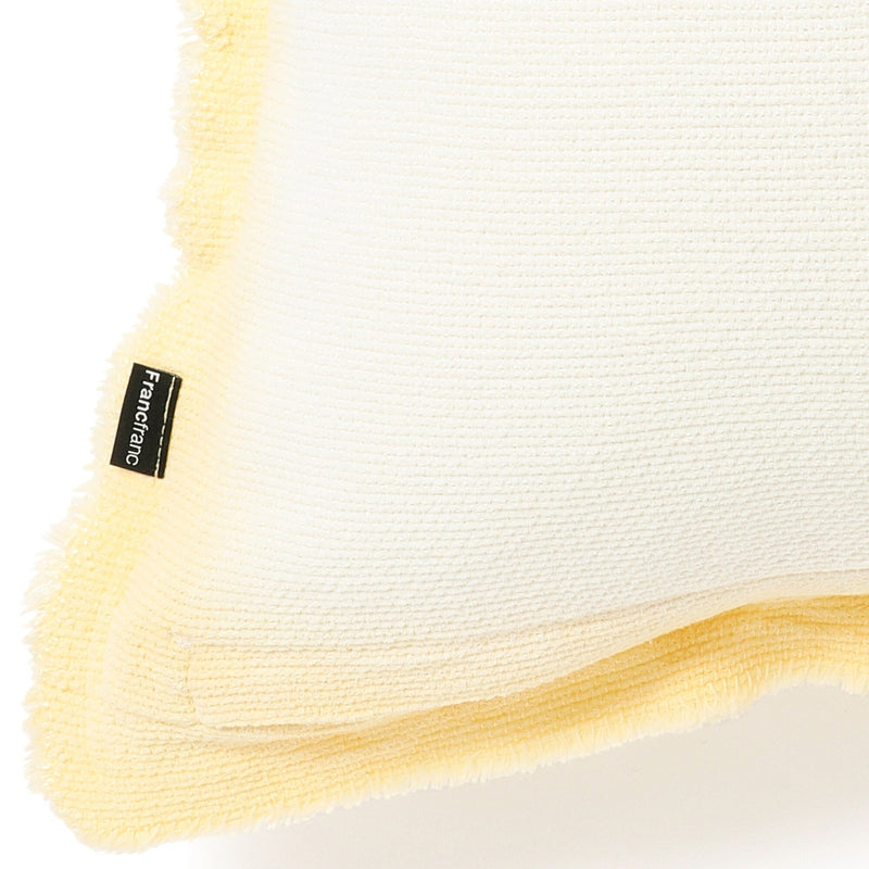 Gardation Fringe Cushion Cover 450 X 450 Yellow