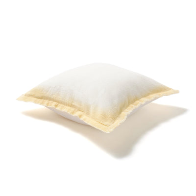 Gardation Fringe Cushion Cover 450 X 450 Yellow