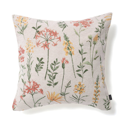 Jacquard Flower Cushion Cover 450 X 450 Multi