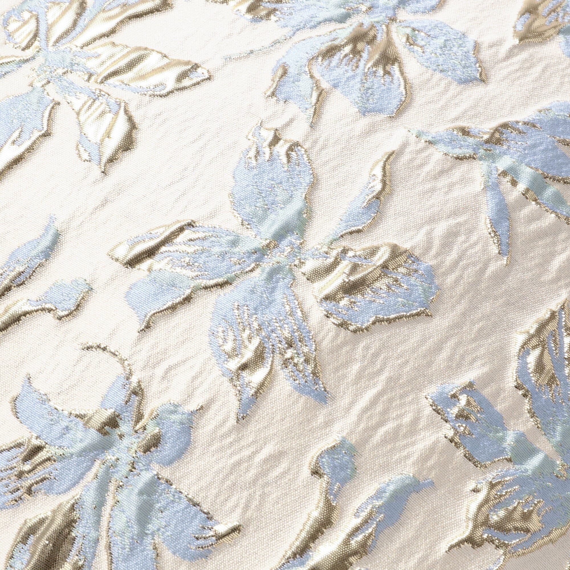 SHINY 光面花咕臣套 450 x 450 白色 x 藍色