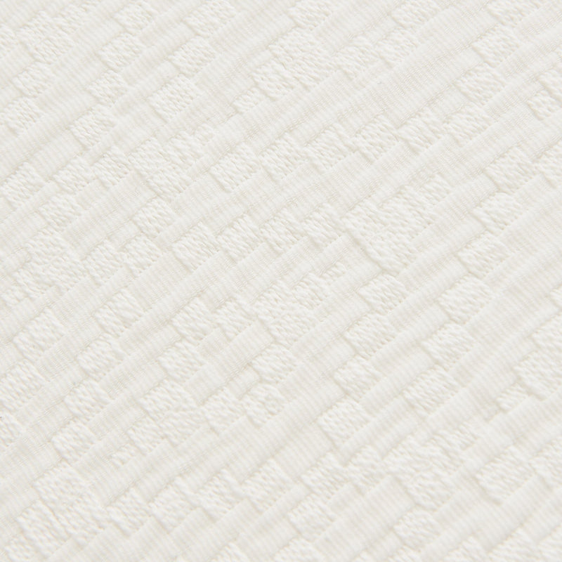Diamond Fringe Cushion Cover 600 X 600 White