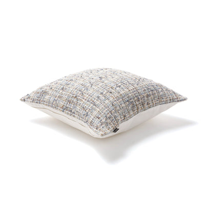 Fancy Tweed Cushion Cover 450 X 450 Blue
