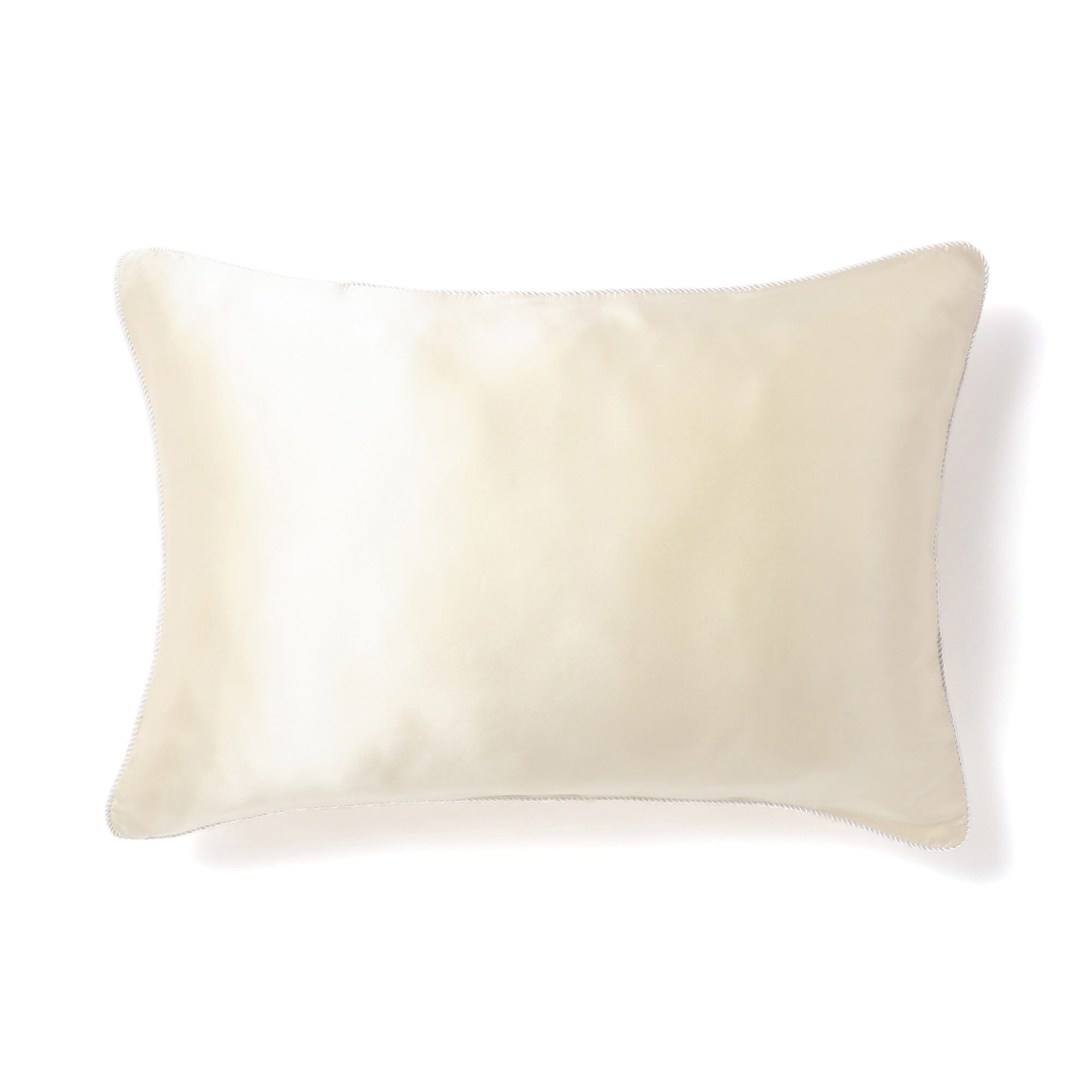 Front Silk Pillow Case 500 X 700  Ivory