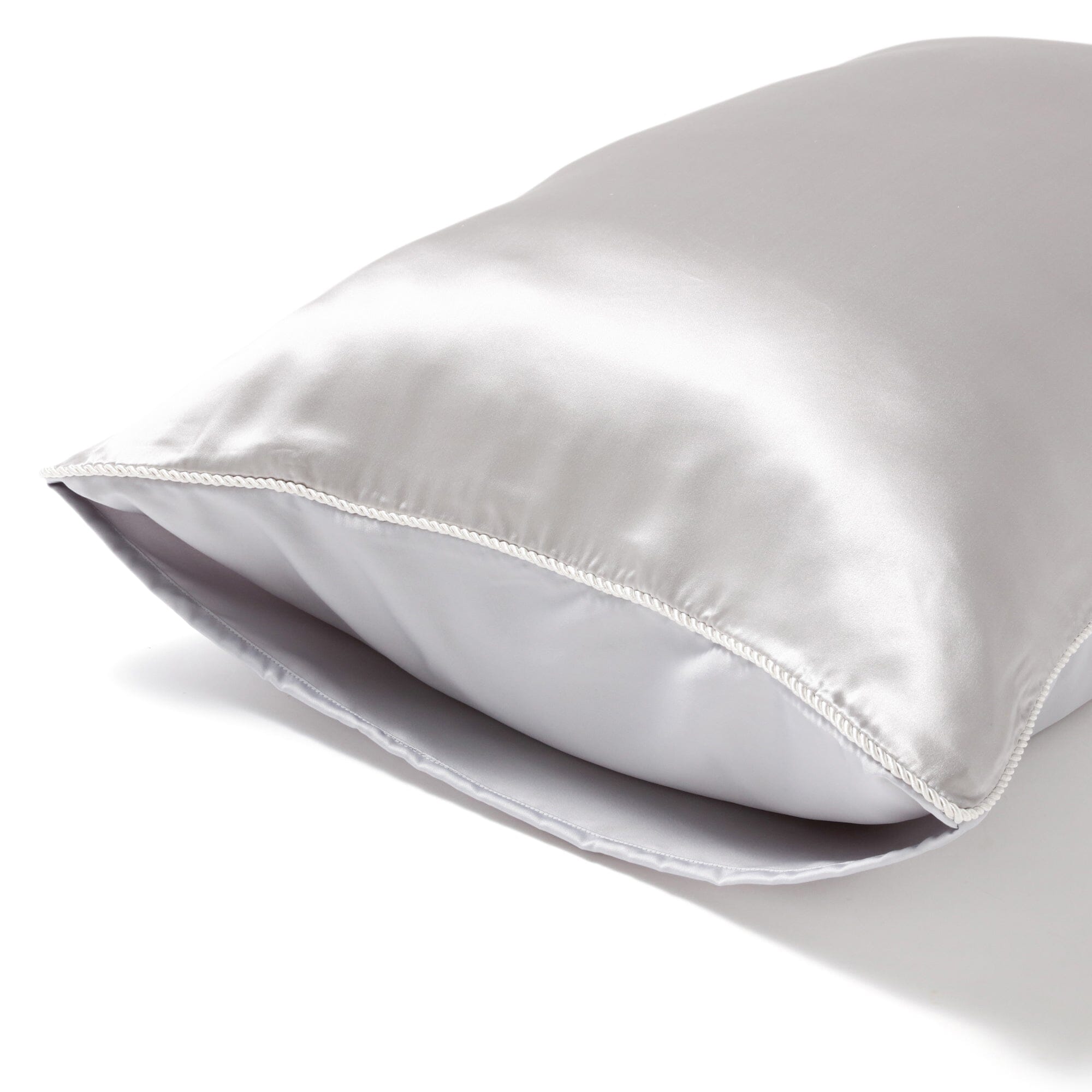 Front Silk Pillow Case 500 X 700 Gray