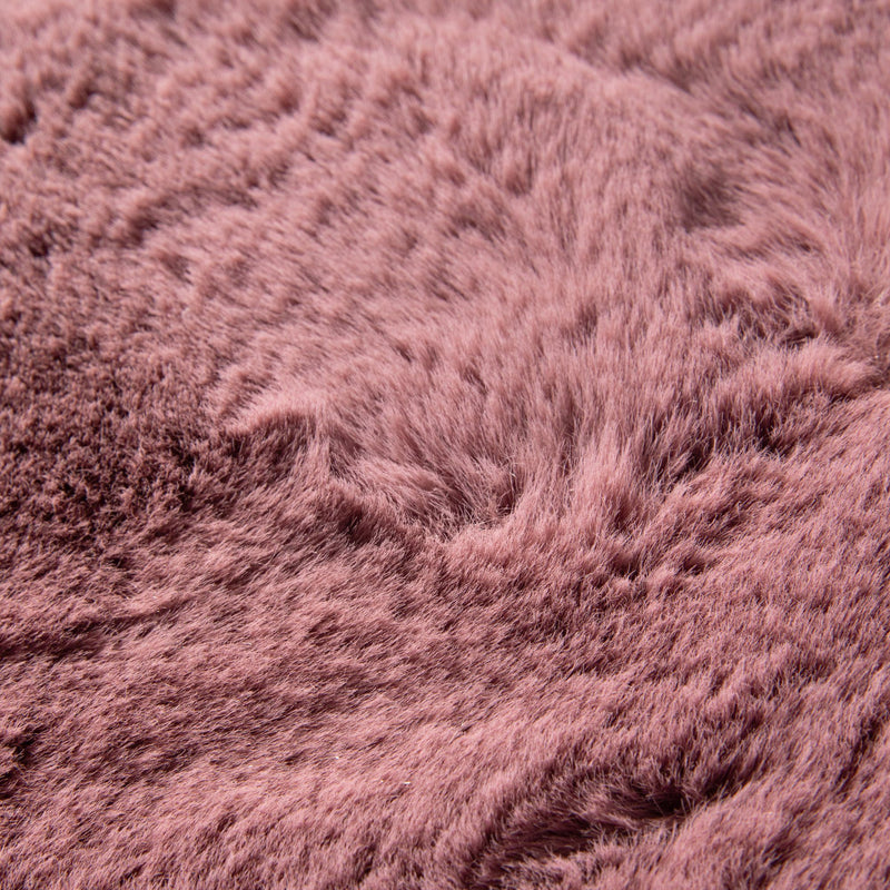 MITIS MEMORY FOAM RUG Large Dark Pink (W2000 × D2000 × H48)