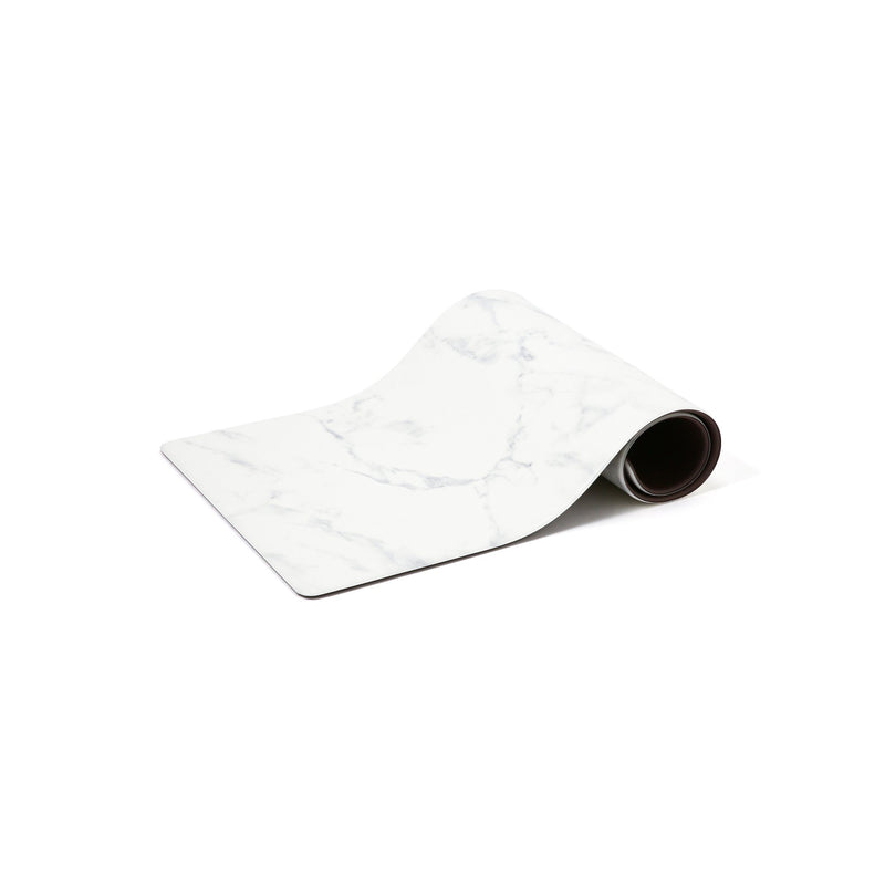 PVC KITCHEN MAT SMALL (W1200 × D450 × H8mm) WHITE x GRAY
