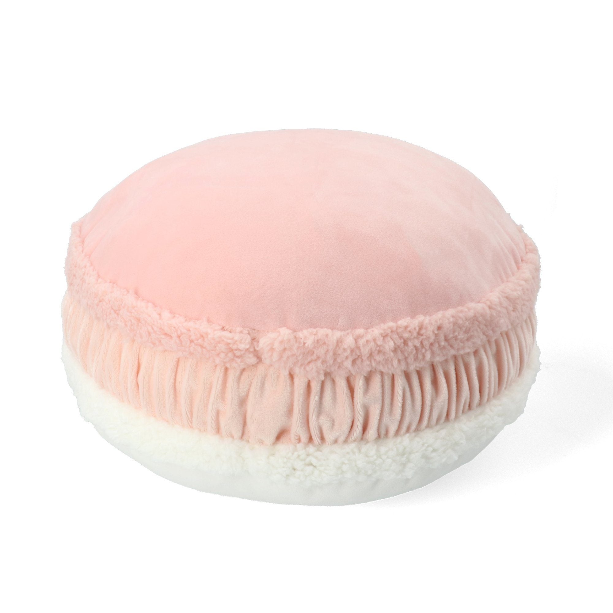 MACAROONU CUSHION 400 x 400 PINK x IVORY