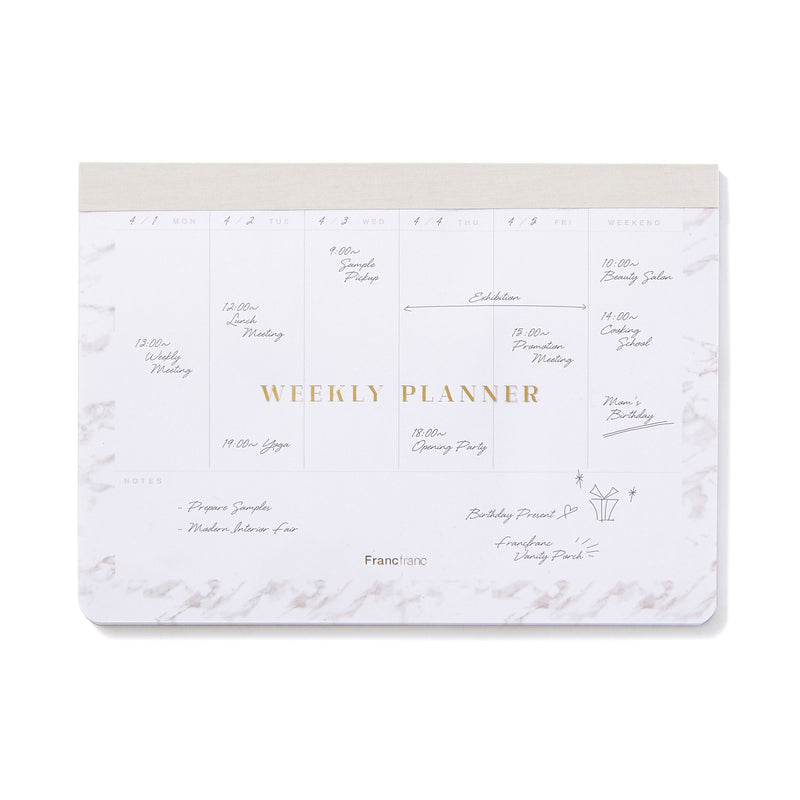 PETITE WEEKLY PLANNER A5 Gray