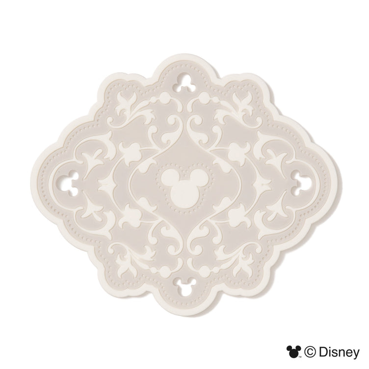 DISNEY ORNAMENT COASTER WHITE