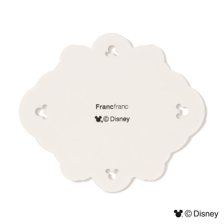 DISNEY ORNAMENT COASTER WHITE