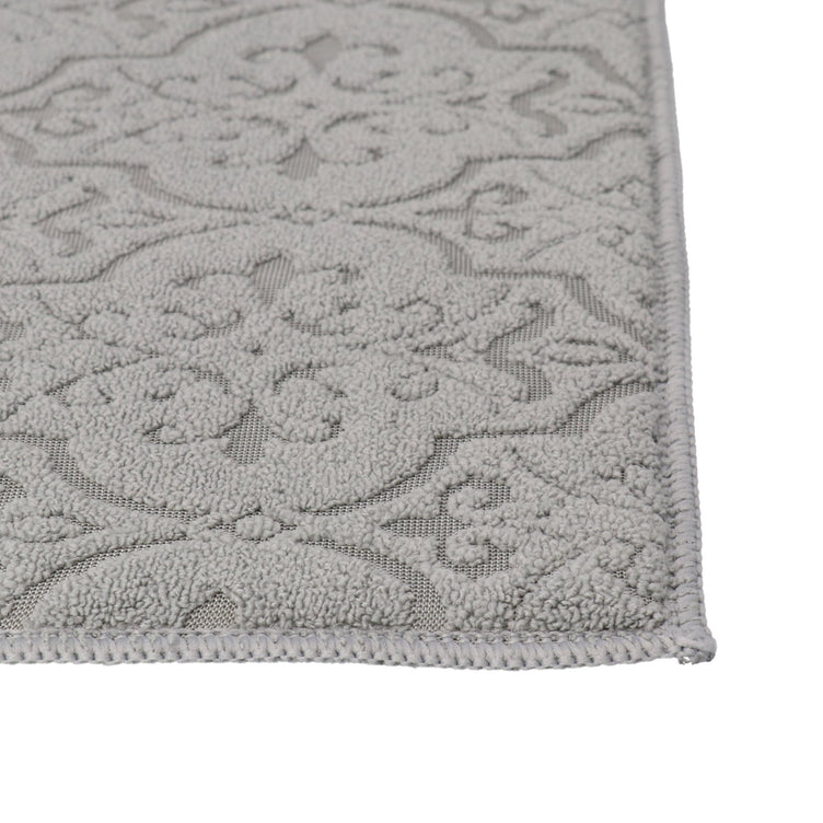 ORNAMENTJACQUARD DRYINGMAT GRAY
