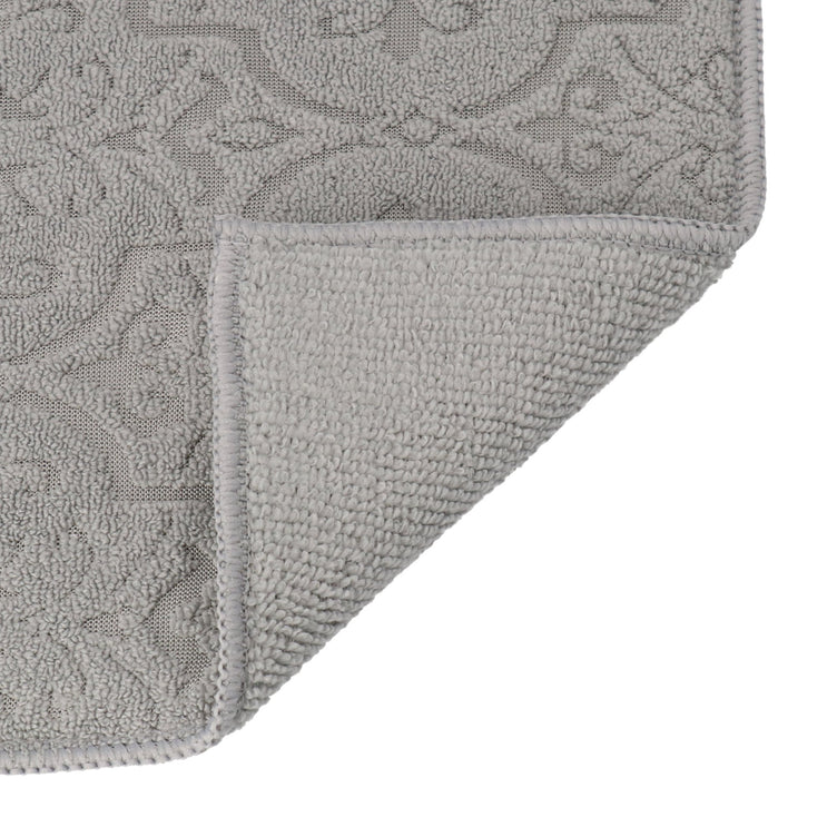 ORNAMENTJACQUARD DRYINGMAT GRAY