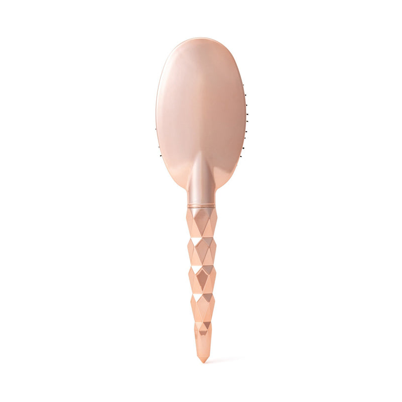 SIF Dual oval hairbrush SHINY Pink Gold