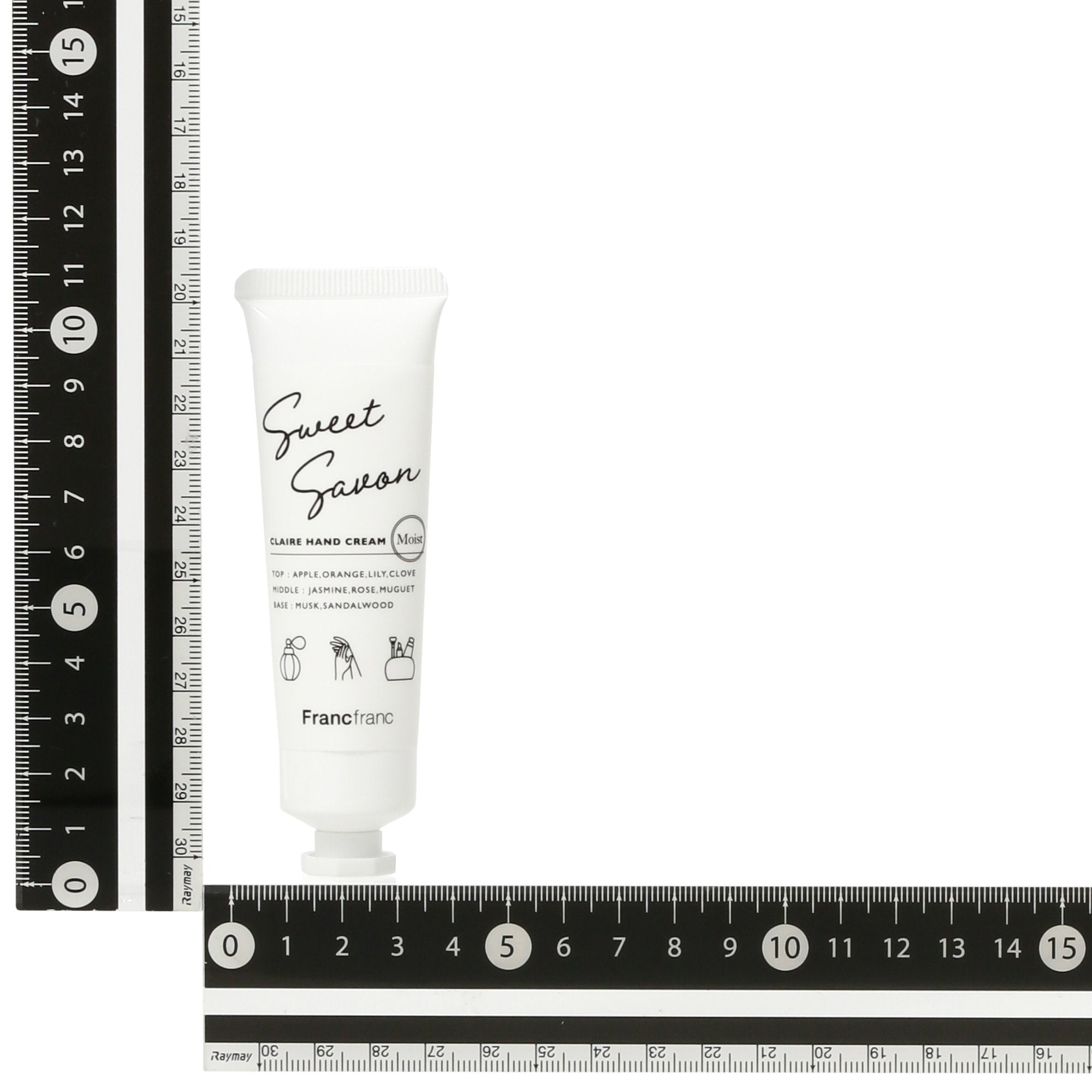 CLAIRE HAND CREAM SMALL WHITE