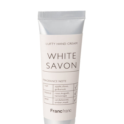 LUFTY Hand Cream Small White Savon