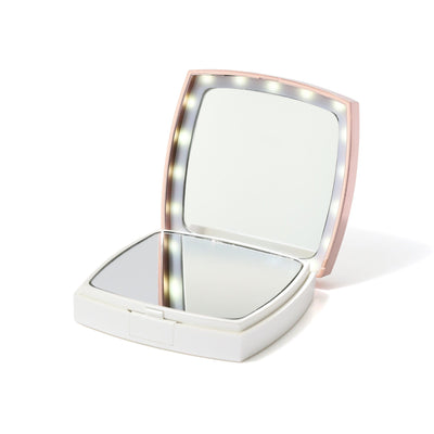 BLANCHE LED COMPACT MIRROR White