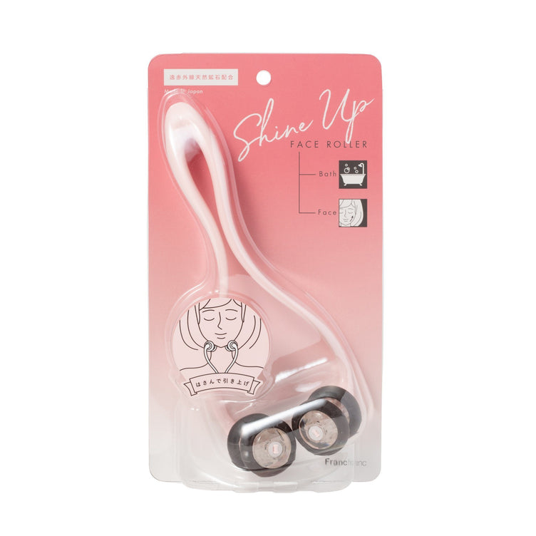 SHINE UP FACE ROLLER PINK