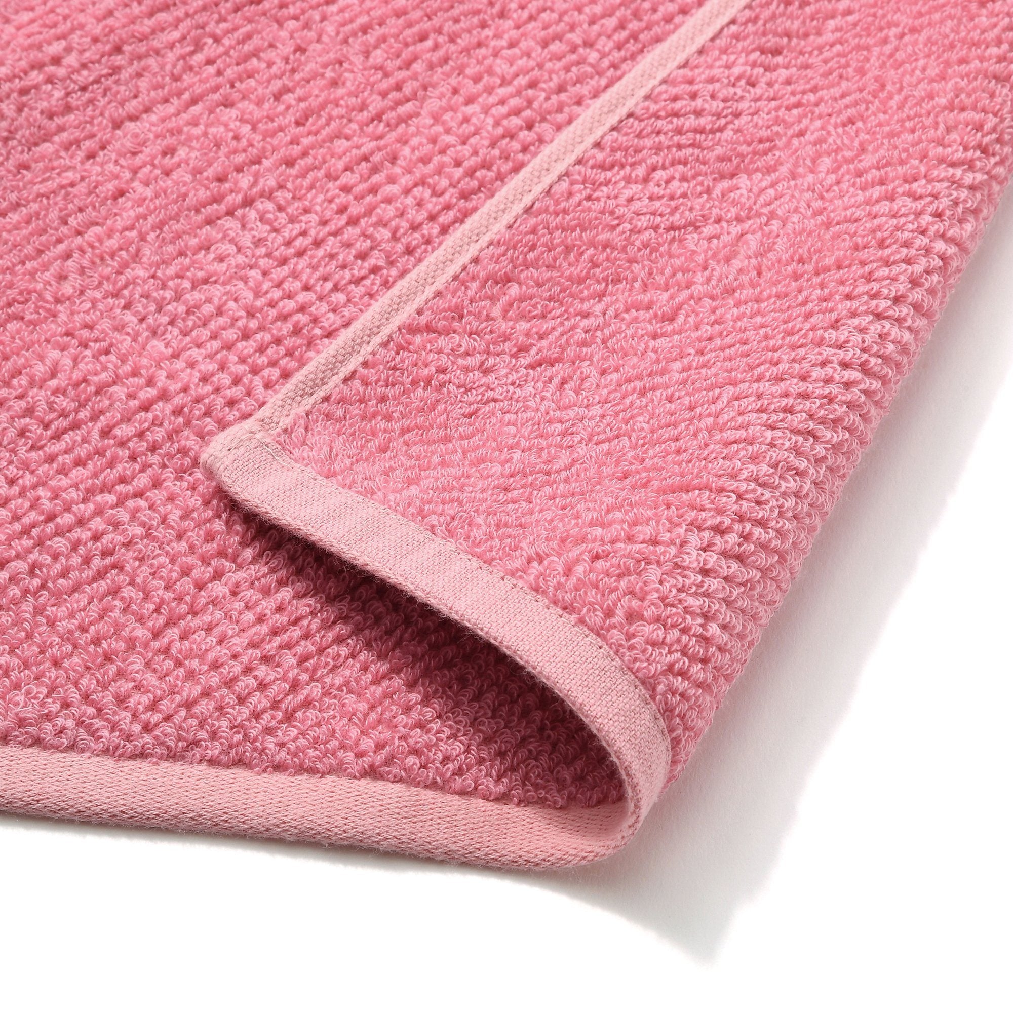 FUWASARA Bath Towel Set Pink