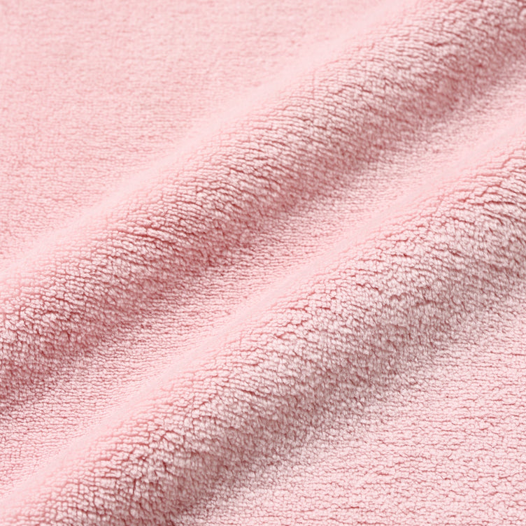 MICROFIBER FACE TOWEL SCALLOP PINK