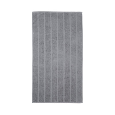 Vale Set Bath Towel Star Gray