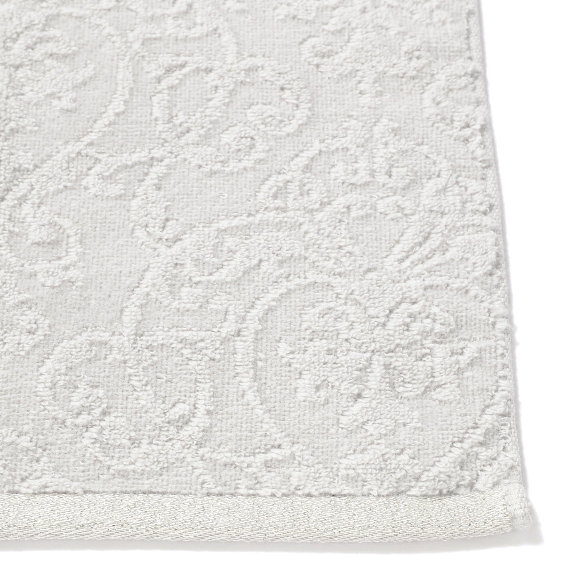 Antibacterial Deodorant Ornament Face Towel Gray