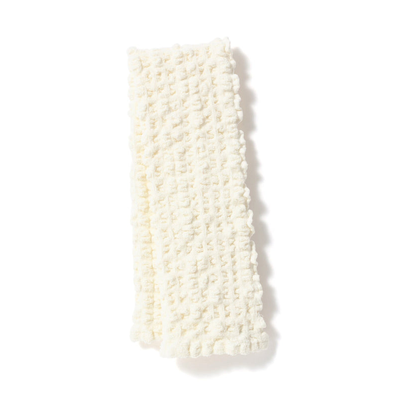 Ripple Face & Hair Towel  White