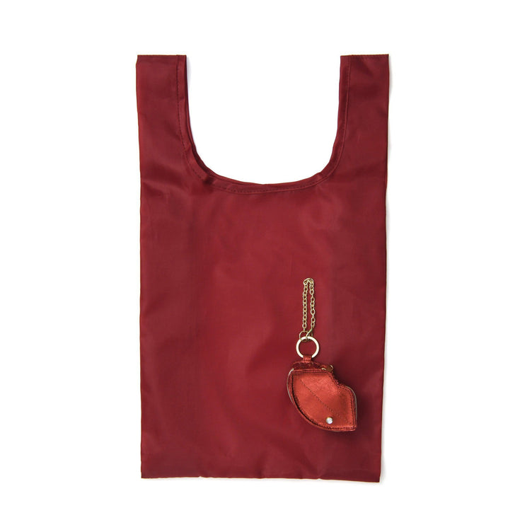 BAGCHARM ECOBAG LIP RED