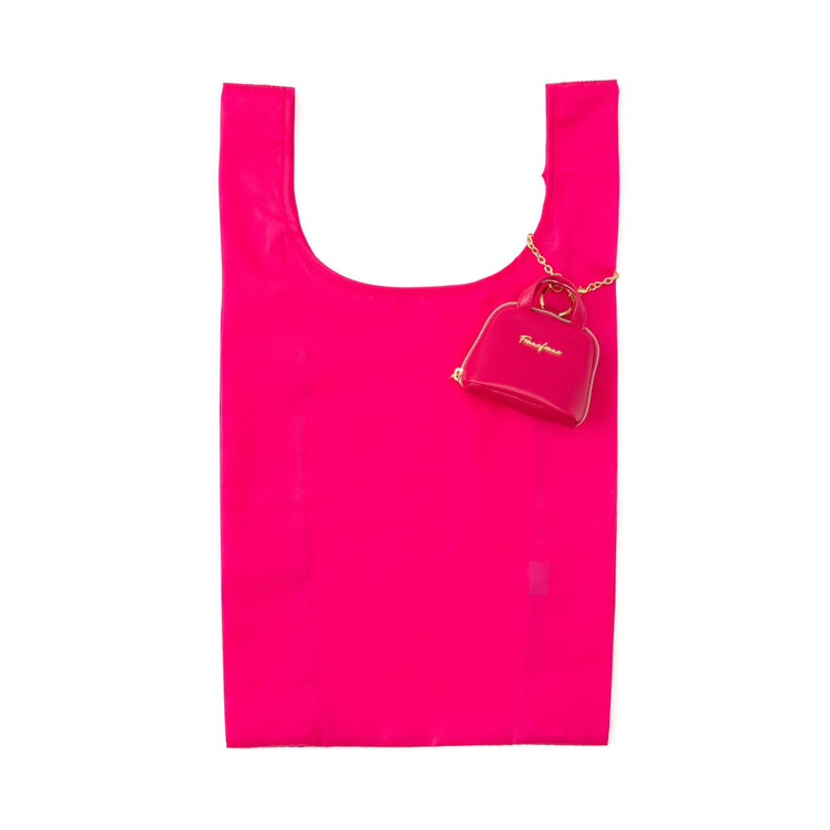 BAGCHARM ECOBAG BAG DARK PINK
