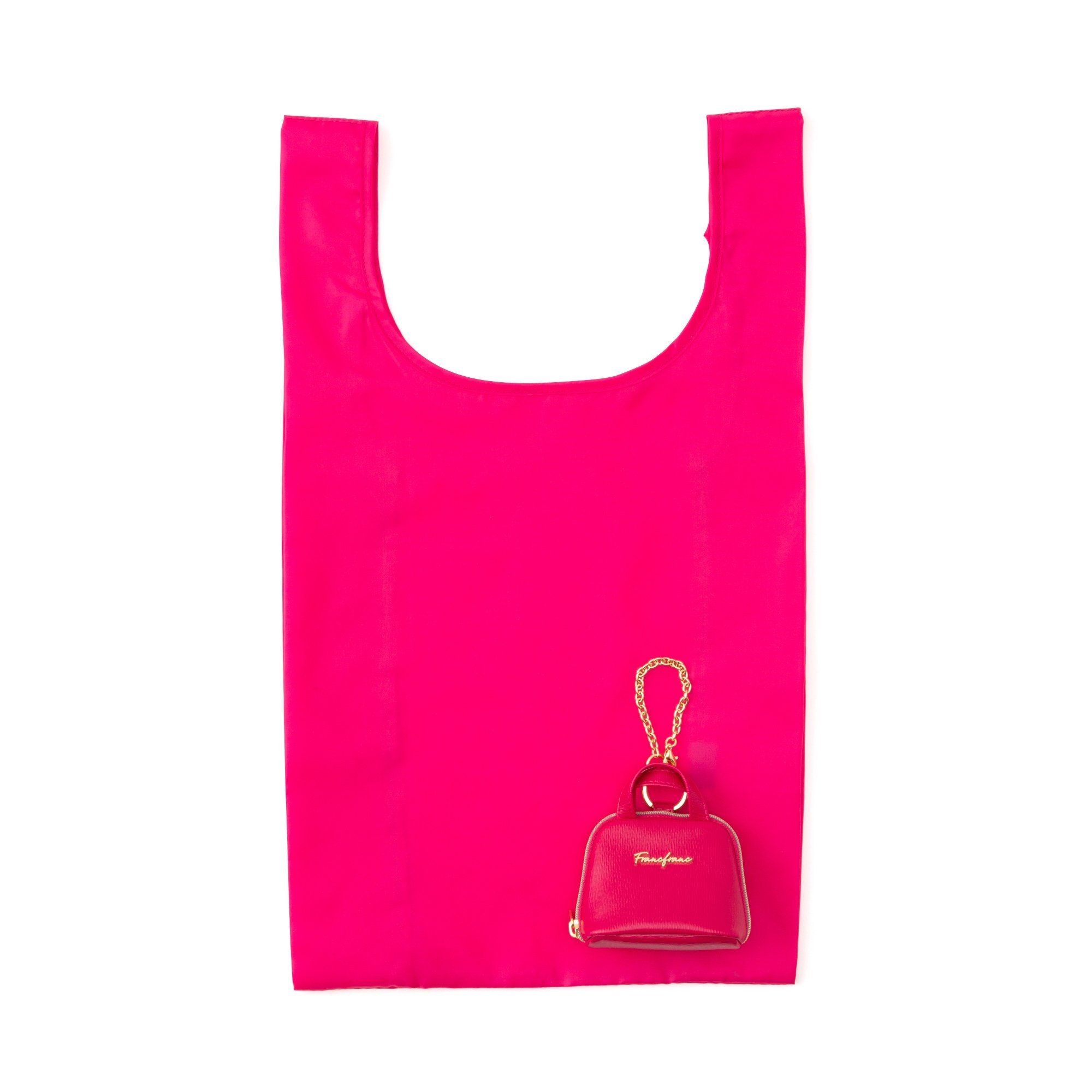 BAGCHARM ECOBAG BAG DARK PINK