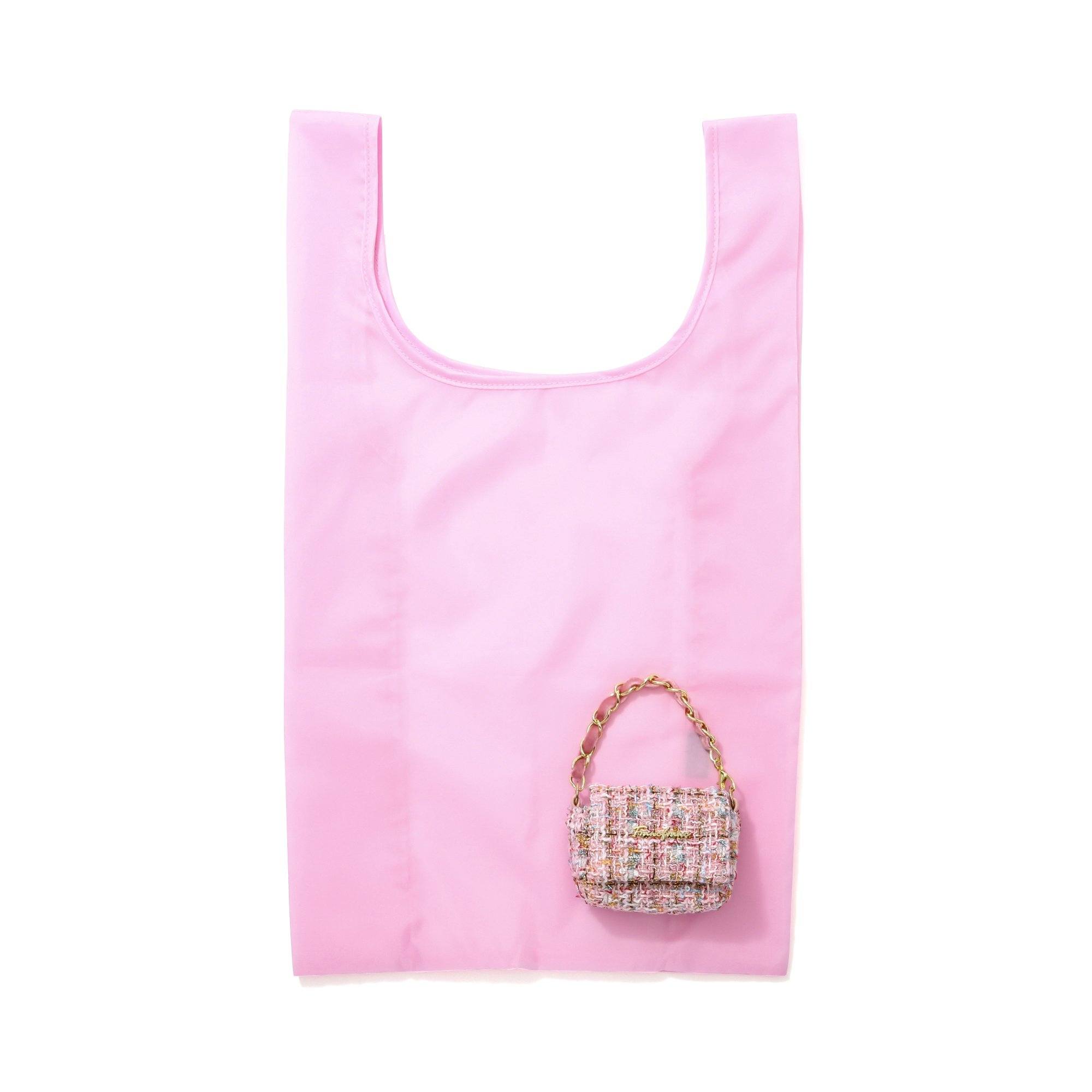 BAGCHARM ECOBAG BAG LIGHT PINK