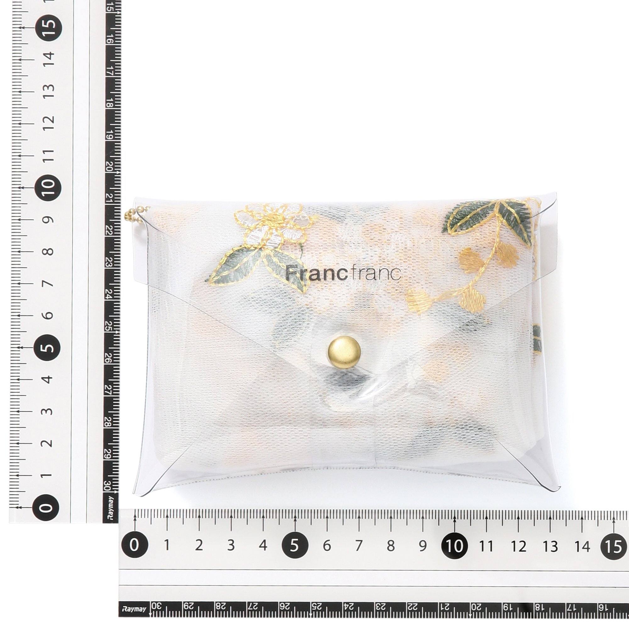 TULLE bag YELLOW x WHITE