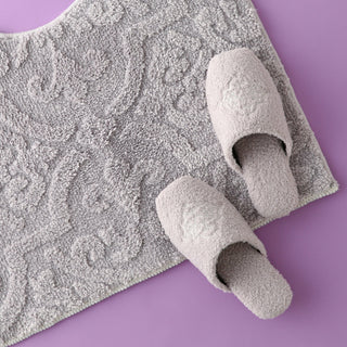 WASHABLE FIEELE ROOM SHOES GRAY