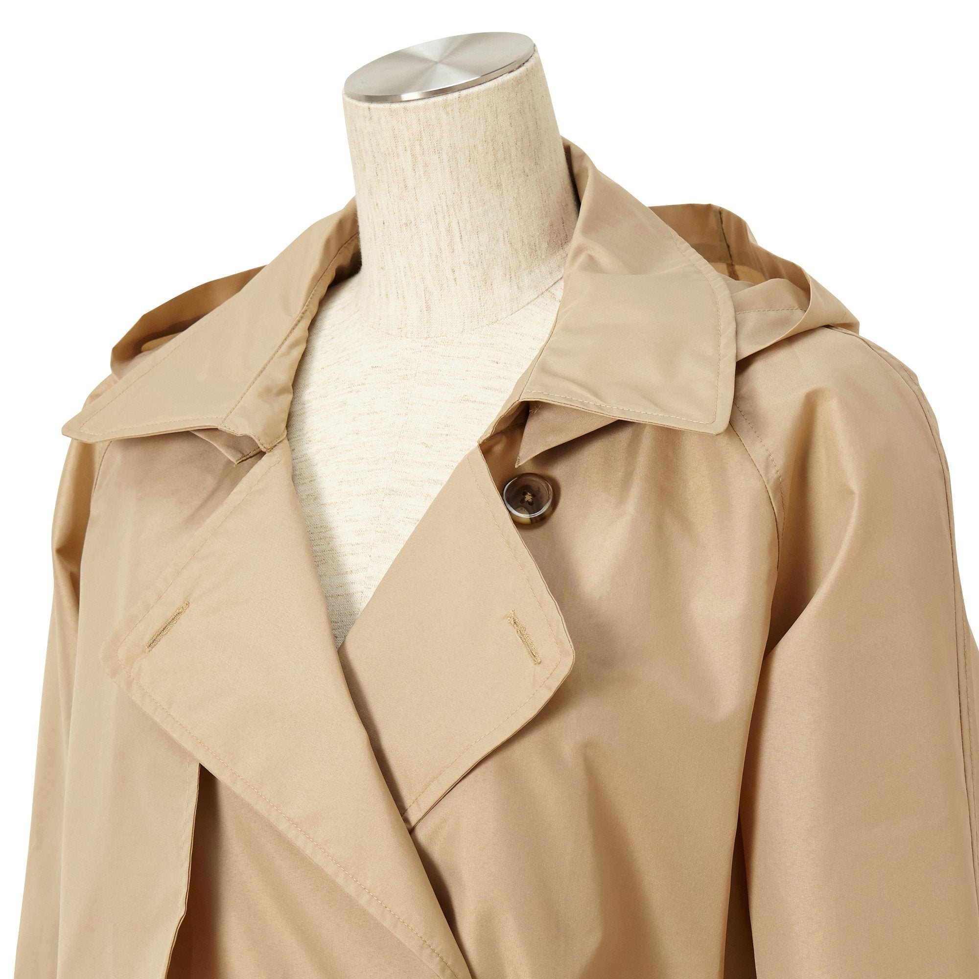 Anhelo Trench Rain Coat Beige