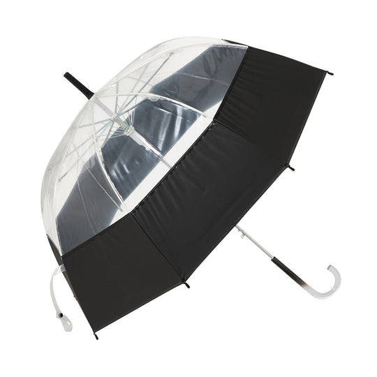 PLUIE PLASTIC UMBRELLA 58 BLACK