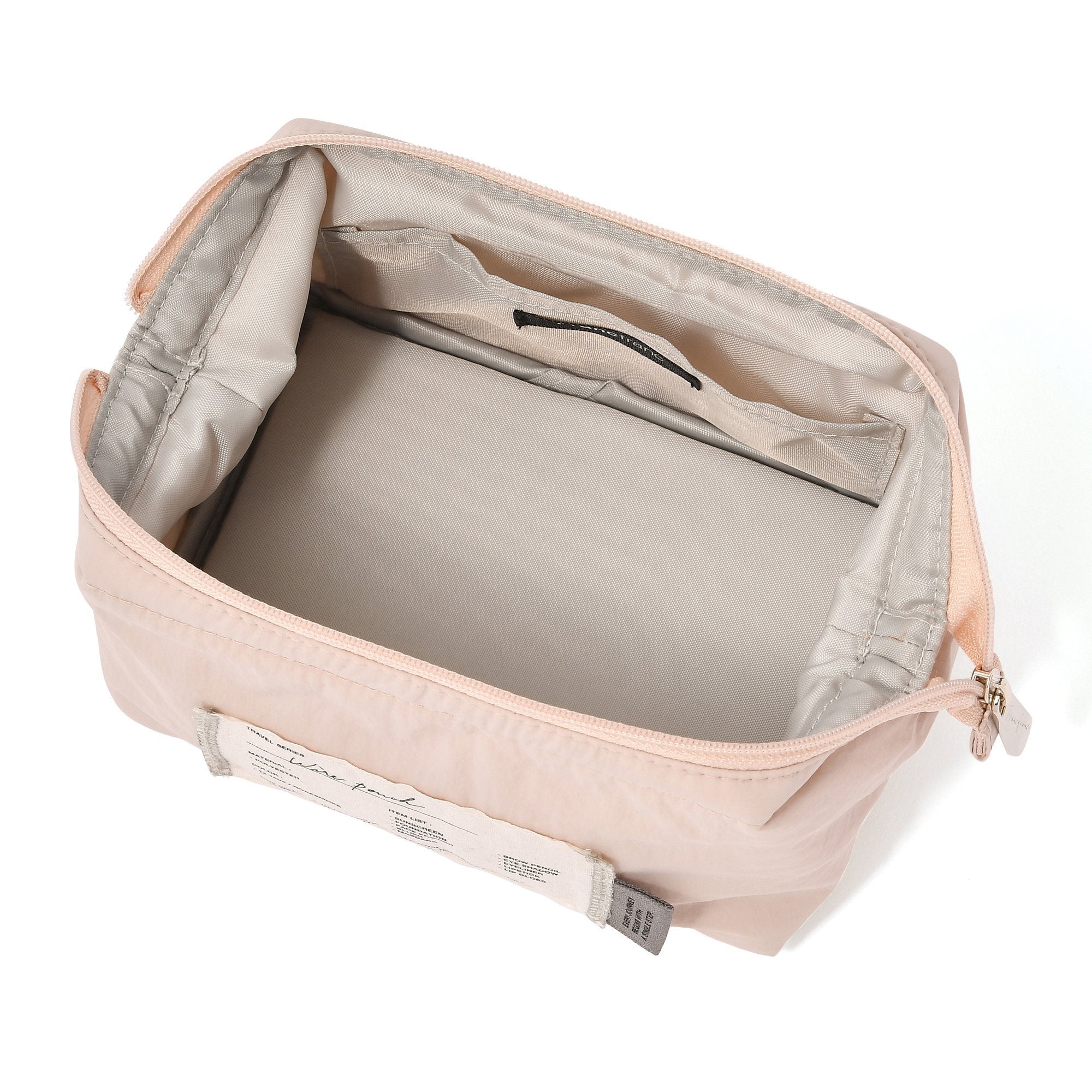 VOYAGE WIRE POUCH BEIGE