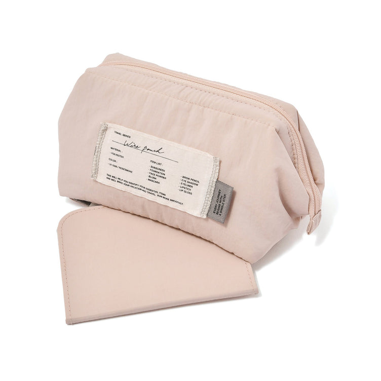 VOYAGE WIRE POUCH BEIGE