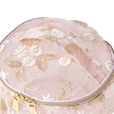 TULLE VANITY POUCH SMALL PINK