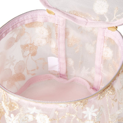 TULLE VANITY POUCH SMALL PINK