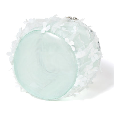 TULLE VANITY POUCH SMALL MINT