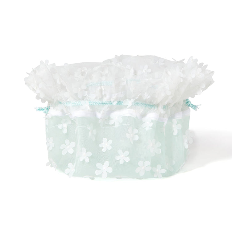 TULLE DRAWSTRING POUCH MINT