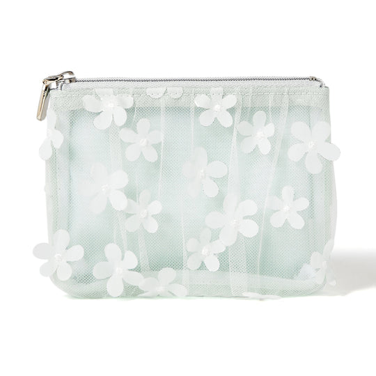 TULLE TISSUE POUCH MINT