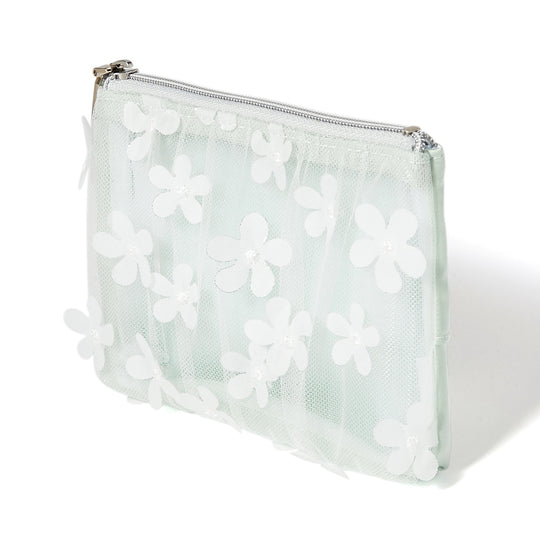 TULLE TISSUE POUCH MINT