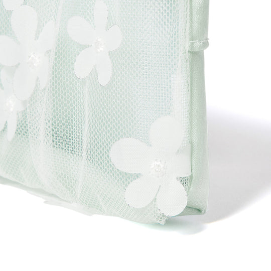 TULLE TISSUE POUCH MINT