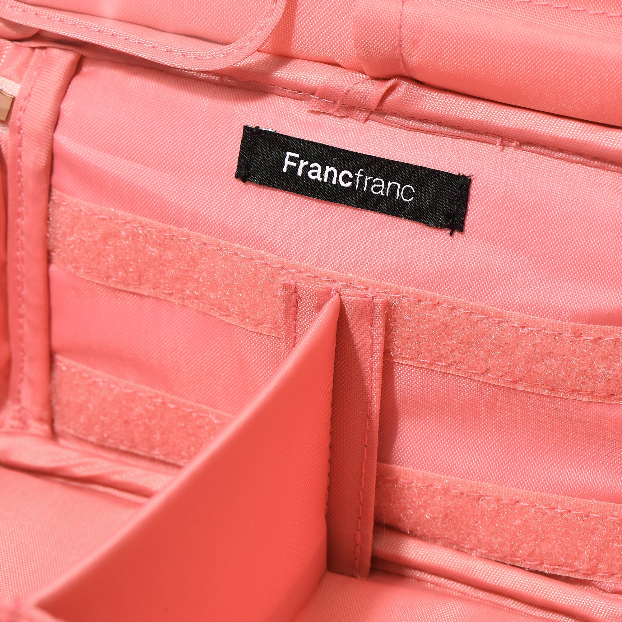 TWEED VANITY POUCH SMALL PINK