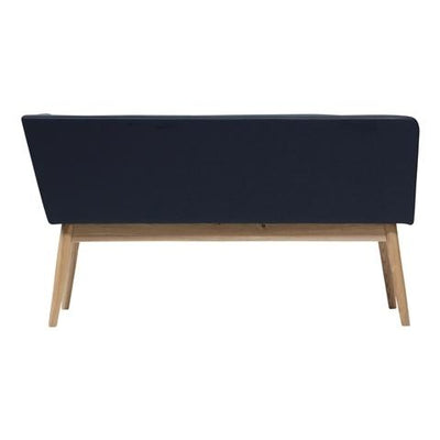 PIONI Couch L Navy x Natural (W1350× D537 × H740)