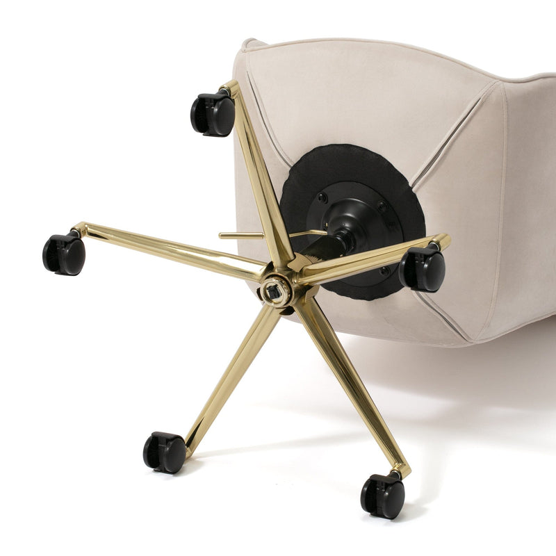 Eldorado Desk Chair High-Back W660×D700×H980 Light Beige