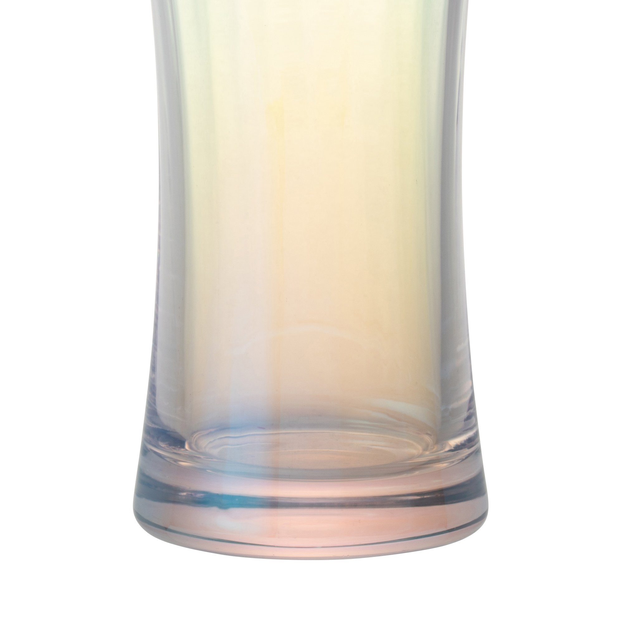 LUSTER FLOWER VASE MEDIUM CLEAR