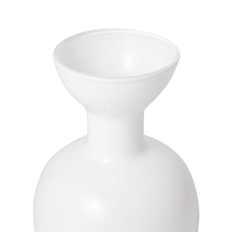 Pastel Flower Vase White