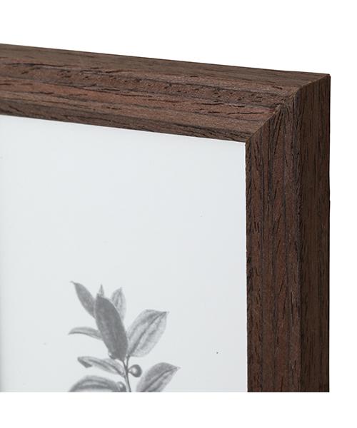 NATURAL Photo Frame 4 Windows Brown x Natural